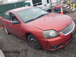 2011 Mitsubishi Galant ES with VIN 4A32B3FFXBE022493, listed as a IAAI auction lot 41851172 with 999,999 mi miles. Bid and sale history available at carsss.com. Image 1.