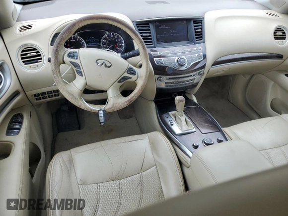 2013 Infiniti JX35 with VIN 5N1AL0MN7DC324306, listed as a Copart auction lot 70227404 with 266,525 mi miles and Salvage Title. Bid and sale history available at carsss.com. Image 8.