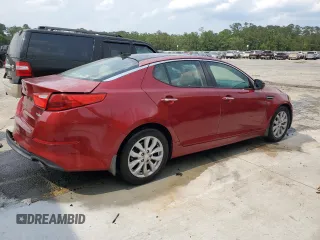2015 Kia Optima EX z VIN 5XXGN4A76FG415365, wystawiony jako Copart lot #57275375 z przebiegiem 123 733 mil mil oraz Szkoda całkowita • Salvage title. Historia ofert i sprzedaży dostępna na DreamBid. Obrazek 3.
