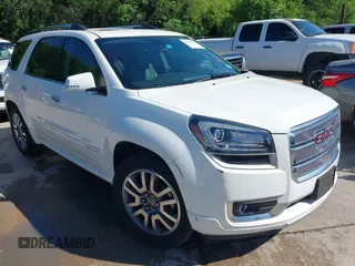 2014 GMC Acadia Denali with VIN 1GKKRTKD7EJ222363, listed as a IAAI auction lot 42062758 with 1 mi miles. Bid and sale history available at carsss.com. Image 1.