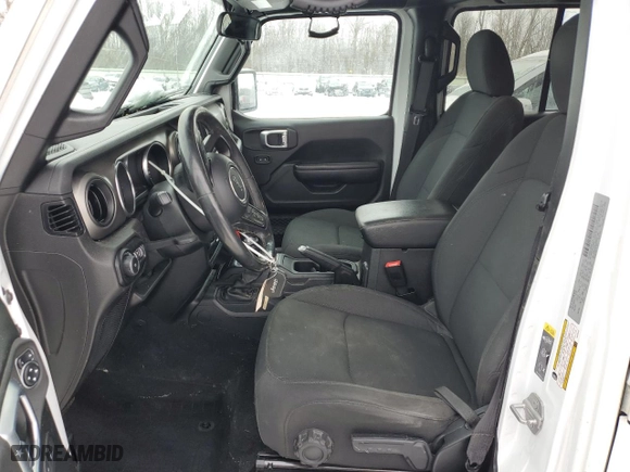 2020 Jeep Wrangler Unlimited Sport S with VIN 1C4HJXDN3LW226422, listed as a Copart auction lot 44763105 with 103,097 mi miles and Salvage Title. Bid and sale history available at carsss.com. Image 7.