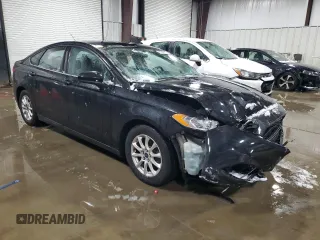 2015 Ford Fusion S with VIN 1FA6P0G71F5100022, listed as a Copart auction lot 41562315 with 77,180 mi miles and Salvage Title. Bid and sale history available at DreamBid. Image 4.