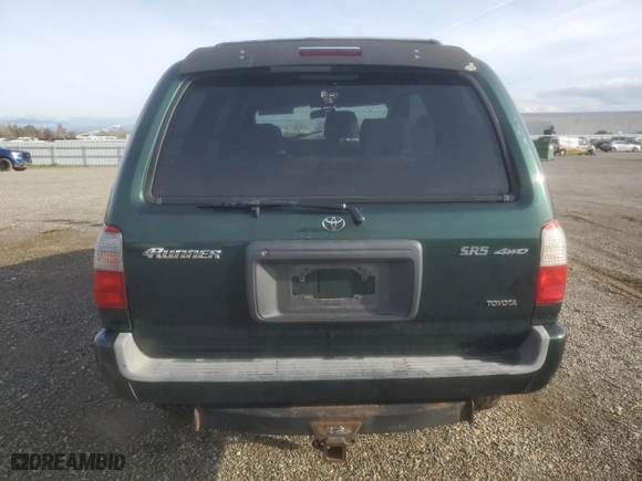 1999 Toyota 4Runner SR5 with VIN JT3HN86R4X0241406, listed as a Copart auction lot 49646405 with 0 mi miles and Salvage Title. Bid and sale history available at carsss.com. Image 6.