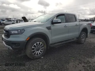 2021 Ford Ranger XL with VIN 1FTER4FH2MLD43784, listed as a Copart auction lot 46922955 with 34,627 mi miles and Salvage Title. Bid and sale history available at DreamBid. Image 1.
