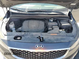 2017 Kia Sedona SX-L with VIN KNDME5C14H6271933, listed as a Copart auction lot 53614575 with 166,429 mi miles and Clean Title. Bid and sale history available at carsss.com. Image 12.