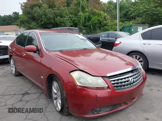 2006 Infiniti M Sport z VIN JNKAY01E76M104833, wystawiony jako IAAI lot #42276795 z przebiegiem 196 550 mil mil oraz . Historia ofert i sprzedaży dostępna na DreamBid. Obrazek 1.