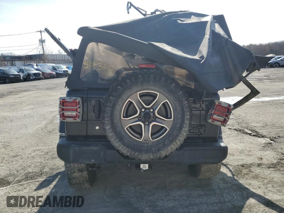 2018 Jeep Wrangler Unlimited Sport S z VIN 1C4HJXDGXJW230269, wystawiony jako Copart lot #53250765 z przebiegiem Nie podano mil oraz Nie do naprawy • Non repairable. Historia ofert i sprzedaży dostępna na DreamBid. Obrazek 6.