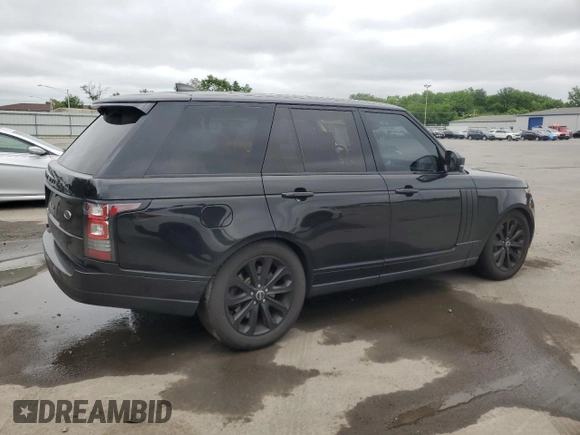 2017 Land Rover Range Rover HSE с VIN SALGS2FV0HA332994, выставлен на аукционе Copart как лот 59729005 с пробегом 125 699 миль миль и Списание • Salvage title. История ставок и продаж доступна на DreamBid. Изображение 3.