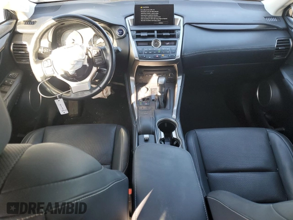 2017 Lexus NX 300h with VIN JTJBJRBZ0H2050903, listed as a Copart auction lot 43366305 with 55,965 mi miles and Salvage Title. Bid and sale history available at DreamBid. Image 8.