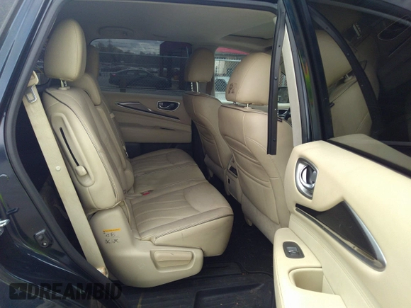 2016 Infiniti QX60 with VIN 5N1AL0MM0GC506599, listed as a IAAI auction lot 41921886 with 113,821 mi miles. Bid and sale history available at carsss.com. Image 8.