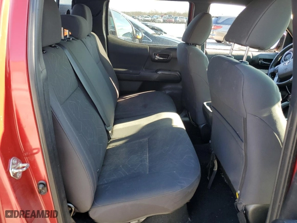 2017 Toyota Tacoma SR5 with VIN 3TMCZ5AN6HM070184, listed as a Copart auction lot 46670515 with 0 mi miles and Salvage Title. Bid and sale history available at carsss.com. Image 10.