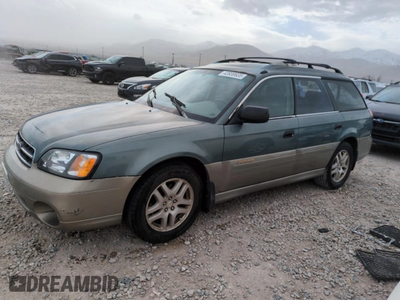 2001 Subaru Legacy Outback with VIN 4S3BH675717659403, listed as a Copart auction lot 43959935 with 298,337 mi miles and Salvage title. Bid and sale history available at DreamBid. Image 1.