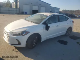 2018 Hyundai Elantra Value Edition with VIN 5NPD84LF3JH335534, listed as a Copart auction lot 41412205 with 44,192 mi miles and Salvage Title. Bid and sale history available at carsss.com. Image 1.