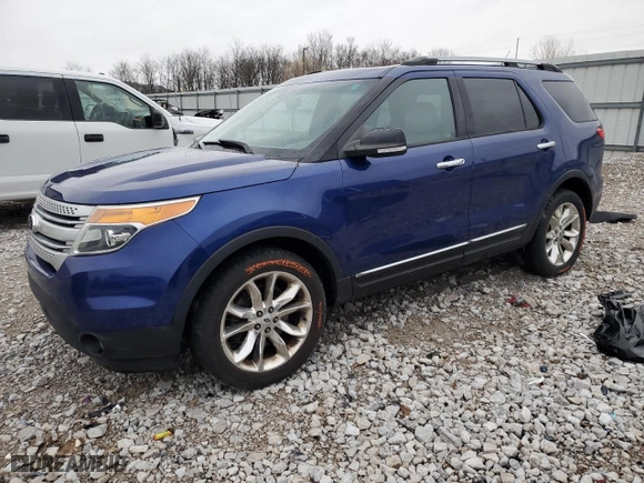 2014 Ford Explorer XLT with VIN 1FM5K8D88EGB72382, listed as a Copart auction lot 47888775 with 142,401 mi miles and Salvage Title. Bid and sale history available at carsss.com. Image 1.