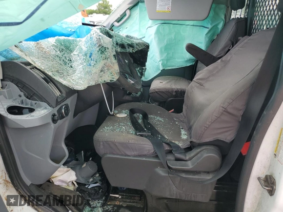 2017 Ford Transit with VIN 1FTYR1ZM7HKB00228, listed as a Copart auction lot 53419004 with Not Provided miles and Salvage Title. Bid and sale history available at DreamBid. Image 7.