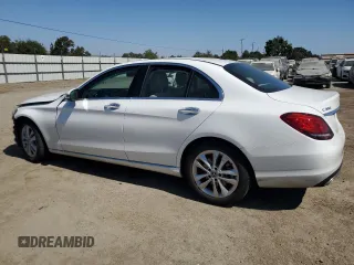 2019 Mercedes-Benz C 300 with VIN 55SWF8DB2KU283071, listed as a Copart auction lot 59438405 with 29,106 mi miles and Salvage title. Bid and sale history available at DreamBid. Image 2.