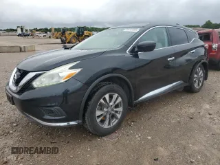 2016 Nissan Murano S z VIN 5N1AZ2MHXGN142953, wystawiony jako Copart lot #58412245 z przebiegiem 198 151 mil mil oraz Szkoda całkowita • Salvage title. Historia ofert i sprzedaży dostępna na DreamBid. Obrazek 1.