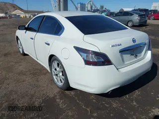 2013 Nissan Maxima SV with VIN 1N4AA5AP4DC818514, listed as a IAAI auction lot 41647195 with 143,476 mi miles and . Bid and sale history available at DreamBid. Image 3.