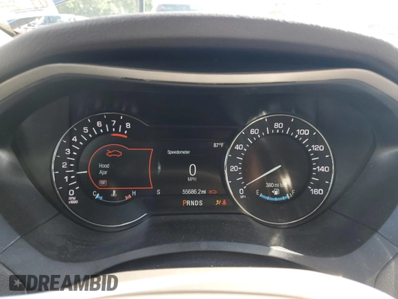 2019 Lincoln MKZ Reserve I with VIN 3LN6L5D96KR618512, listed as a Copart auction lot 62290405 with 55,686 mi miles and Salvage title. Bid and sale history available at DreamBid. Image 9.