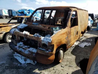 2006 Ford Econoline Cargo with VIN 1FTNE24W06DA91595, listed as a Copart auction lot 85193124 with Not Provided miles and Non Repairable. Bid and sale history available at carsss.com. Image 1.