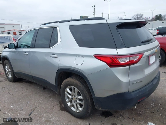 2019 Chevrolet Traverse LT Cloth with VIN 1GNERGKW2KJ291739, listed as a IAAI auction lot 41606802 with 114,608 mi miles. Bid and sale history available at carsss.com. Image 3.