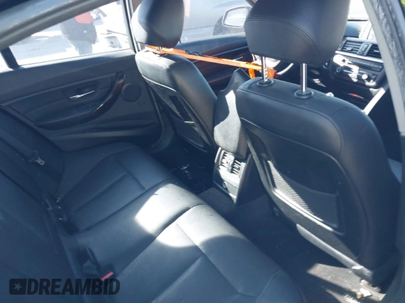 2015 BMW 3 Series 328i with VIN WBA3A5C55FF608159, listed as a IAAI auction lot 41255978 with 199,024 mi miles. Bid and sale history available at carsss.com. Image 8.