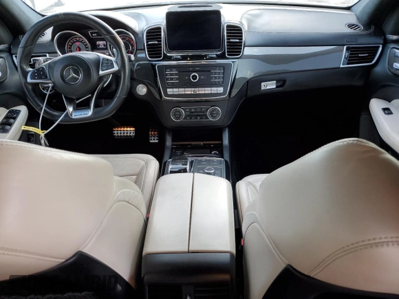 2017 Mercedes-Benz GLS with VIN 4JGDF7FE4HA879239, listed as a Copart auction lot 52265583 with 61,247 mi miles. Bid and sale history available at carsss.com. Image 8.