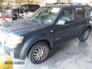 2008 Mercury Mariner Premier with VIN 4M2CU97198KJ30843, listed as a IAAI auction lot 42579794 with 109,983 mi miles and . Bid and sale history available at DreamBid. Image 2.