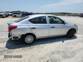 2016 Nissan Versa S Plus with VIN 3N1CN7AP6GL914093, listed as a Copart auction lot 62478035 with 91,217 mi miles and Salvage title. Bid and sale history available at DreamBid. Image 3.