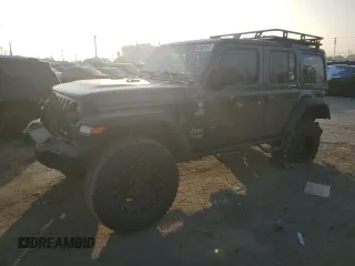 2020 Jeep Wrangler Unlimited Sport Altitude with VIN 1C4HJXDG4LW271192, listed as a Copart auction lot 83905974 with 71,677 mi miles and Salvage title. Bid and sale history available at DreamBid. Image 1.