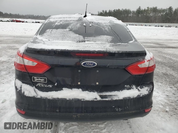 2012 Ford Focus SE with VIN 1FAHP3F26CL460281, listed as a Copart auction lot 83406544 with 147,530 mi miles and Salvage Title. Bid and sale history available at DreamBid. Image 6.