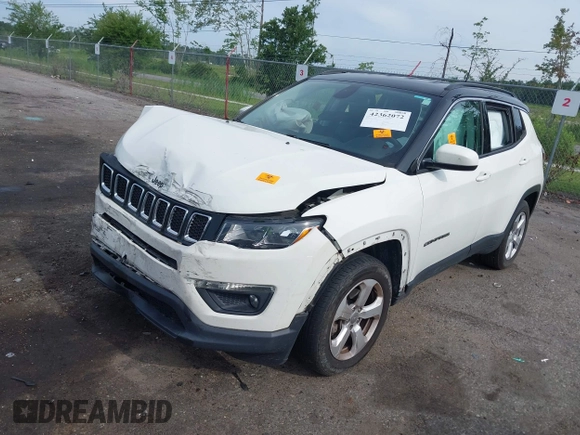 2020 Jeep Compass Latitude с VIN 3C4NJCBB5LT230420, выставлен на аукционе IAAI как лот 42362072 с пробегом 65 713 миль миль и . История ставок и продаж доступна на DreamBid. Изображение 17.