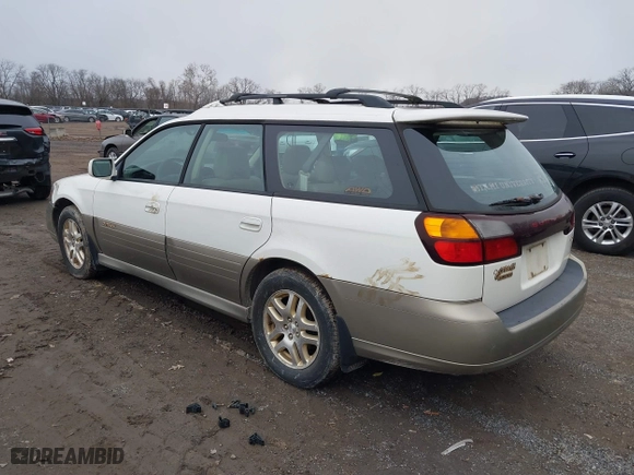 2000 Subaru Legacy Wagon Outback Ltd with VIN 4S3BH686XY7627644, listed as a IAAI auction lot 41727147 with 182,343 mi miles. Bid and sale history available at carsss.com. Image 3.