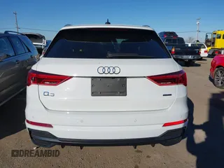 2020 Audi Q3 S line Premium Plus with VIN WA1EECF36L1103748, listed as a IAAI auction lot 41368428 with 21,155 mi miles and . Bid and sale history available at DreamBid. Image 17.
