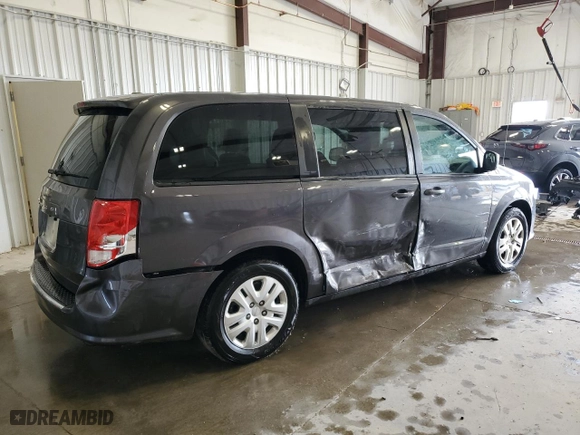 2018 Dodge Grand Caravan SE with VIN 2C4RDGBG3JR138900, listed as a Copart auction lot 50616005 with 107,029 mi miles and Non Repairable. Bid and sale history available at carsss.com. Image 3.