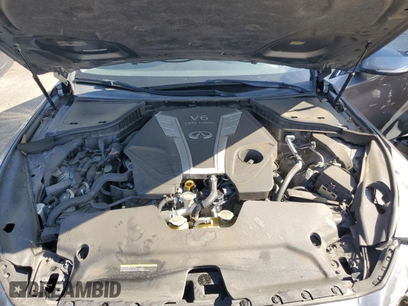 2017 Infiniti Q50 Premium with VIN JN1EV7AP3HM735316, listed as a Copart auction lot 58159225 with 80,793 mi miles and Salvage title. Bid and sale history available at DreamBid. Image 11.