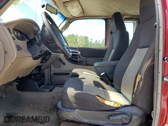 2005 Ford Ranger XLT with VIN 1FTYR44U75PA36246, listed as a Copart auction lot 46530025 with 187,055 mi miles and Clean Title. Bid and sale history available at DreamBid. Image 7.