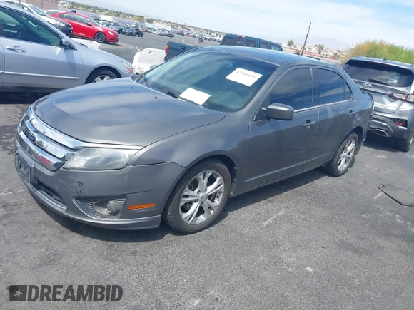 2012 Ford Fusion SE with VIN 3FAHP0HA6CR305816, listed as a IAAI auction lot 42041656 with 275,172 mi miles. Bid and sale history available at carsss.com. Image 6.