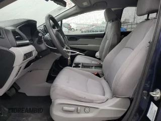 2020 Honda Odyssey EX with VIN 5FNRL6H56LB017408, listed as a Copart auction lot 44241645 with 75,520 mi miles and Salvage Title. Bid and sale history available at DreamBid. Image 7.