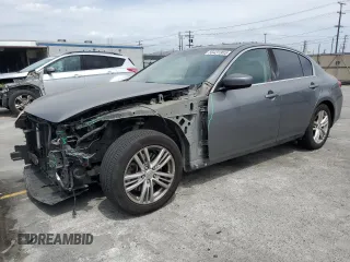 2012 Infiniti G25 Journey with VIN JN1DV6AP8CM812079, listed as a Copart auction lot 56431805 with 116,278 mi miles and Salvage title. Bid and sale history available at DreamBid. Image 1.