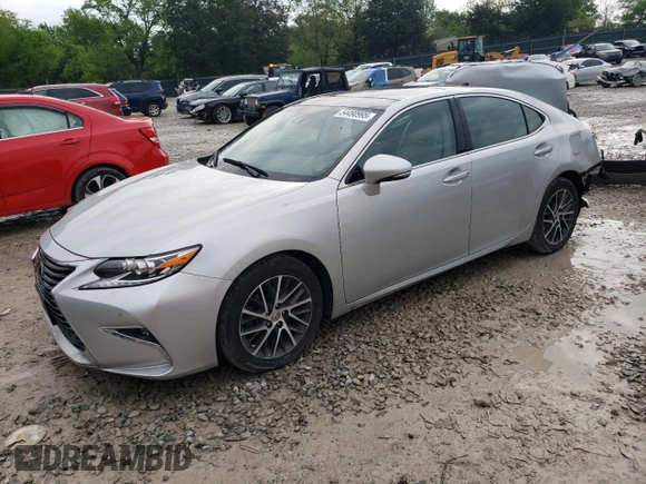 2016 Lexus ES with VIN 58ABK1GG1GU031728, listed as a Copart auction lot 54490995 with 96,984 mi miles and Salvage Title. Bid and sale history available at carsss.com. Image 1.