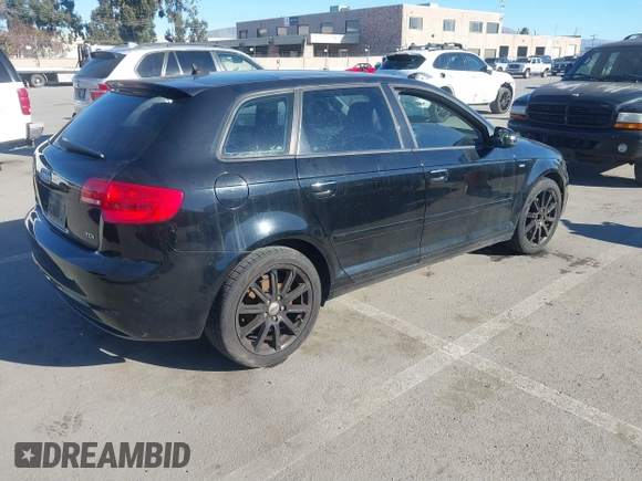 2011 Audi A3 2.0 TDI Premium Plus with VIN WAUKJAFM3BA030352, listed as a IAAI auction lot 41309063 with 136,363 mi miles. Bid and sale history available at carsss.com. Image 4.