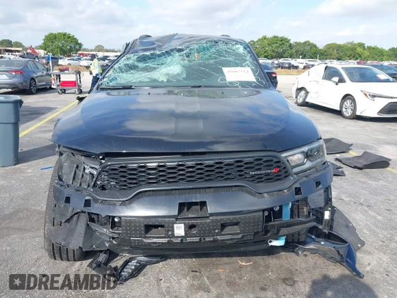 2024 Dodge Durango GT Plus with VIN 1C4RDHDG6RC248475, listed as a IAAI auction lot 41607524 with 5,245 mi miles and . Bid and sale history available at DreamBid. Image 12.