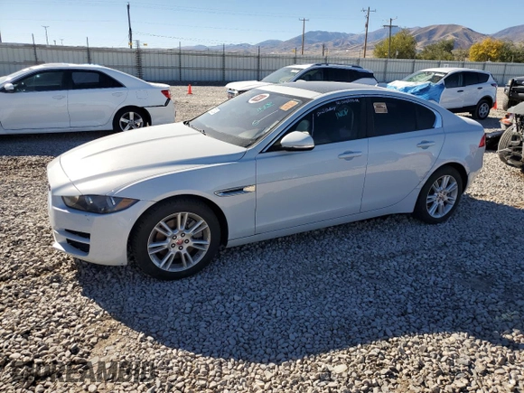 2018 Jaguar XE 25t Premium with VIN SAJAD4FX7JCP35886, listed as a Copart auction lot 77503834 with 62,660 mi miles and Clean Title. Bid and sale history available at carsss.com. Image 1.