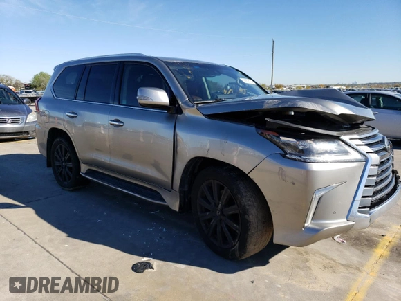 2017 Lexus LX 570 z VIN JTJHY7AX8H4239538, wystawiony jako Copart lot #69252602 z przebiegiem Nie podano mil oraz . Historia ofert i sprzedaży dostępna na DreamBid. Obrazek 4.