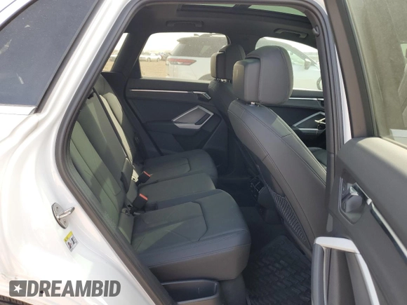 2021 Audi Q3 S line Premium with VIN WA1DECF32M1040693, listed as a Copart auction lot 53124635 with 11,191 mi miles and Salvage Title. Bid and sale history available at DreamBid. Image 10.