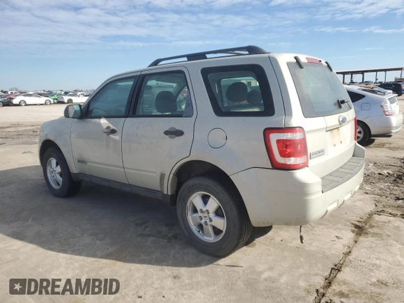 2008 Ford Escape XLS z VIN 1FMCU02Z78KE31704, wystawiony jako Copart lot #45279665 z przebiegiem Nie podano mil oraz Czysty tytuł • Clean title. Historia ofert i sprzedaży dostępna na DreamBid. Obrazek 2.
