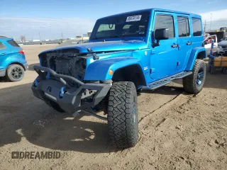 2015 Jeep Wrangler Unlimited Altitude с VIN 1C4BJWEG1FL514848, выставлен на аукционе Copart как лот 86474114 с пробегом 84 349 миль миль и Списание • Salvage title. История ставок и продаж доступна на DreamBid. Изображение 1.