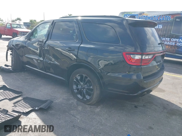 2024 Dodge Durango GT Plus with VIN 1C4RDHDG6RC248475, listed as a IAAI auction lot 41607524 with 5,245 mi miles and . Bid and sale history available at DreamBid. Image 3.