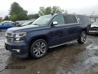 2018 Chevrolet Suburban Premier z VIN 1GNSKJKC0JR292317, wystawiony jako Copart lot #56535275 z przebiegiem 97 716 mil mil oraz Szkoda całkowita • Salvage title. Historia ofert i sprzedaży dostępna na DreamBid. Obrazek 1.
